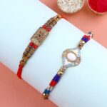 Spiritual Harmony: Rakhi Set of 2