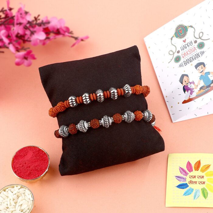 Auspicious Keepsakes: Rakhi Set of 2