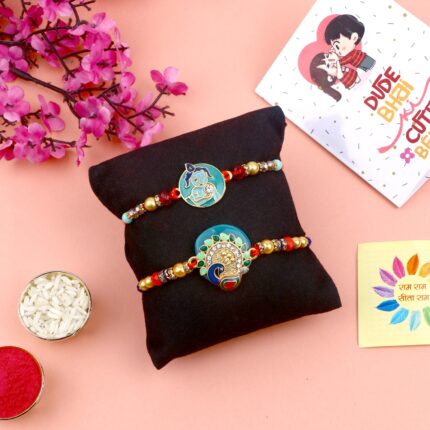 Artisanal Beauty Bhaiya Rakhi Set of 2