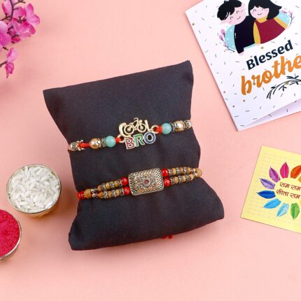 Sibling Connection: Rakhi Set of 2