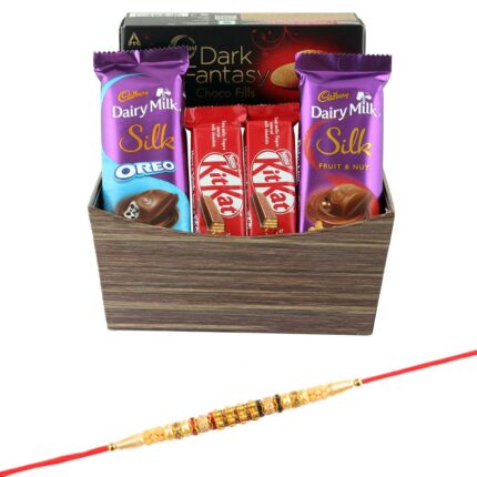 Rakhi and Chocolate box for your Brother