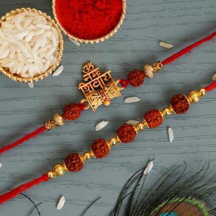 Om Rakhi and Roli-Chawal Set