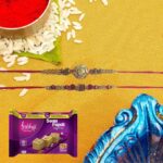 Padmabuja Special Rakhi and Haldiram Soan Papdi Combo