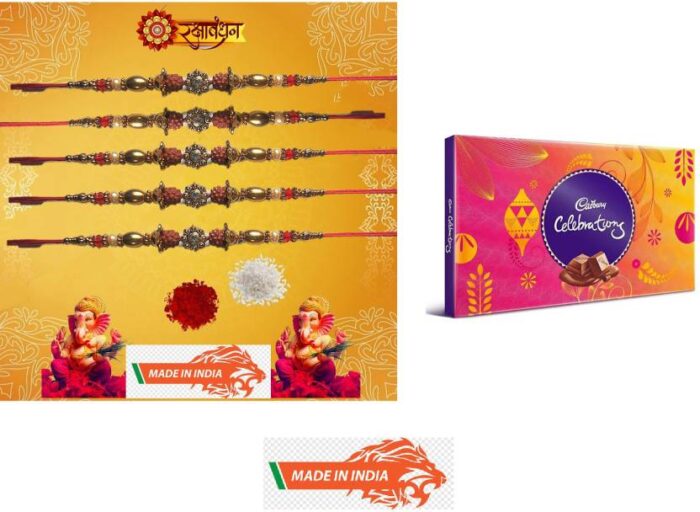 Rakhi and Cadbury Celebrations combo