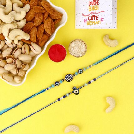 Aromatic Pleasure Rakhi and Exquisite Dry Fruits