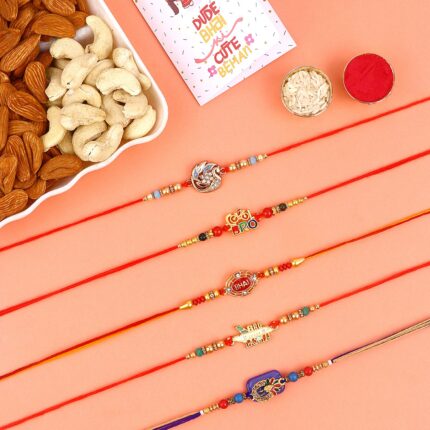 Nourish the Bond Rakhi Embracing Flavorful Dry Fruits