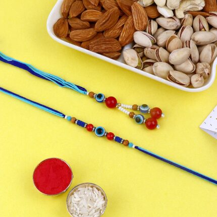 Nutrient-packed Love Rakhi Combined with Nourishing Dry Fruits