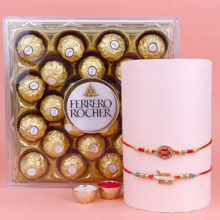 Bhai & Bro Rakhi with Ferrero Rocher