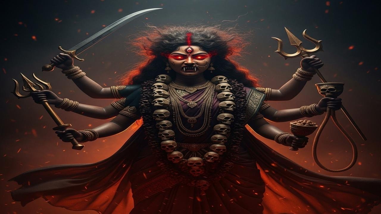 माँ कालरात्रि का भयावह रूप – क्यों है यह शुभ?