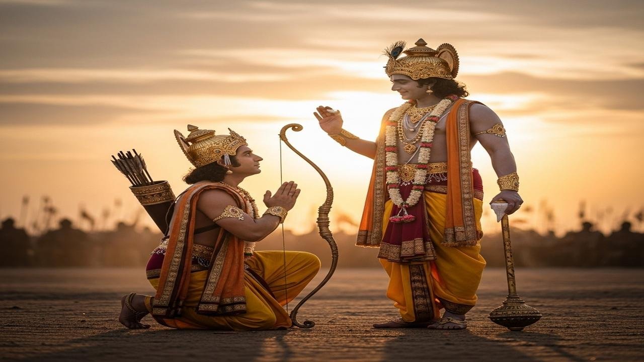 Arjuna Acknowledges Krishna as the Supreme Personality