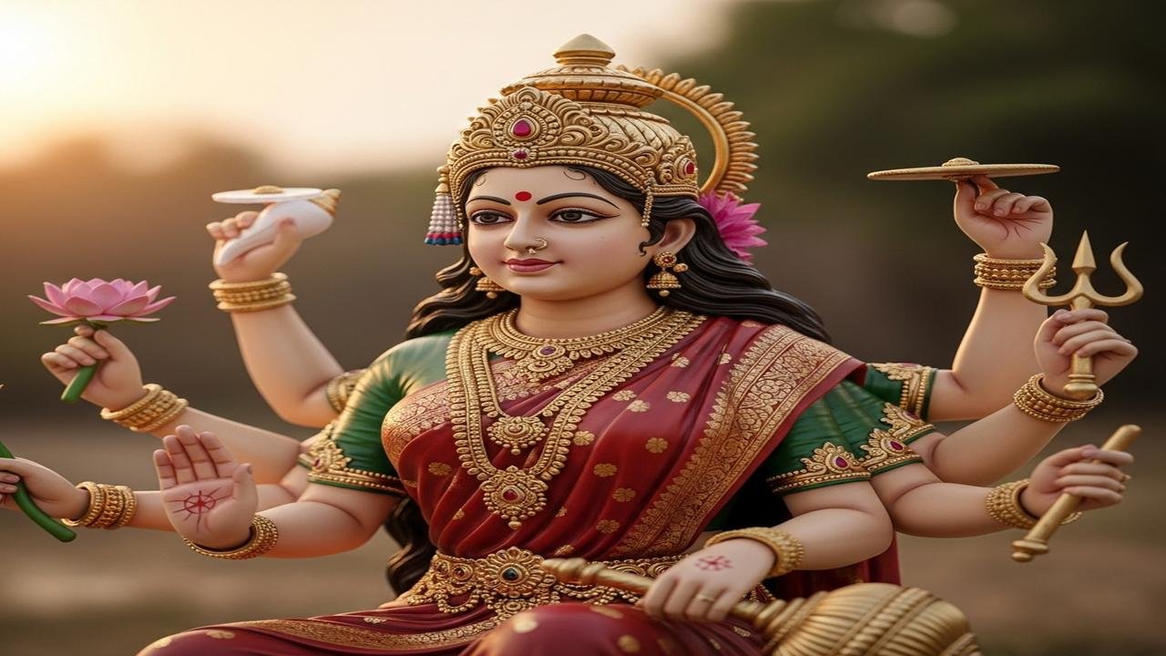 माँ सिद्धिदात्री की चार भुजाओं का रहस्य