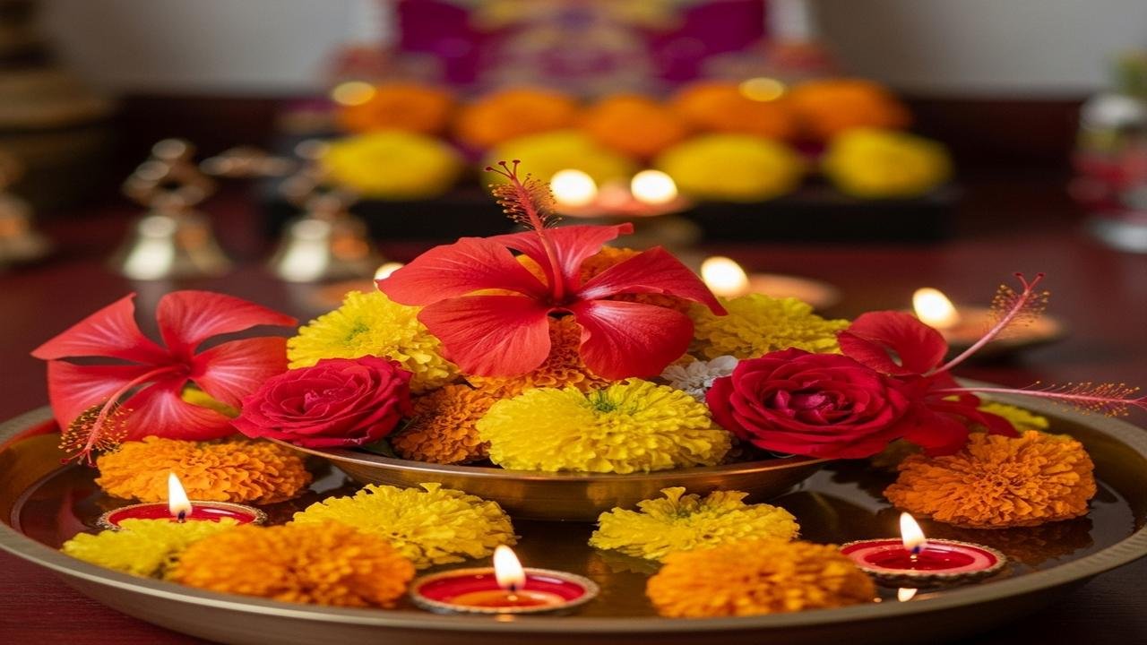 नवरात्रि की तैयारी में कौनसे फूल सबसे शुभ माने जाते हैं?