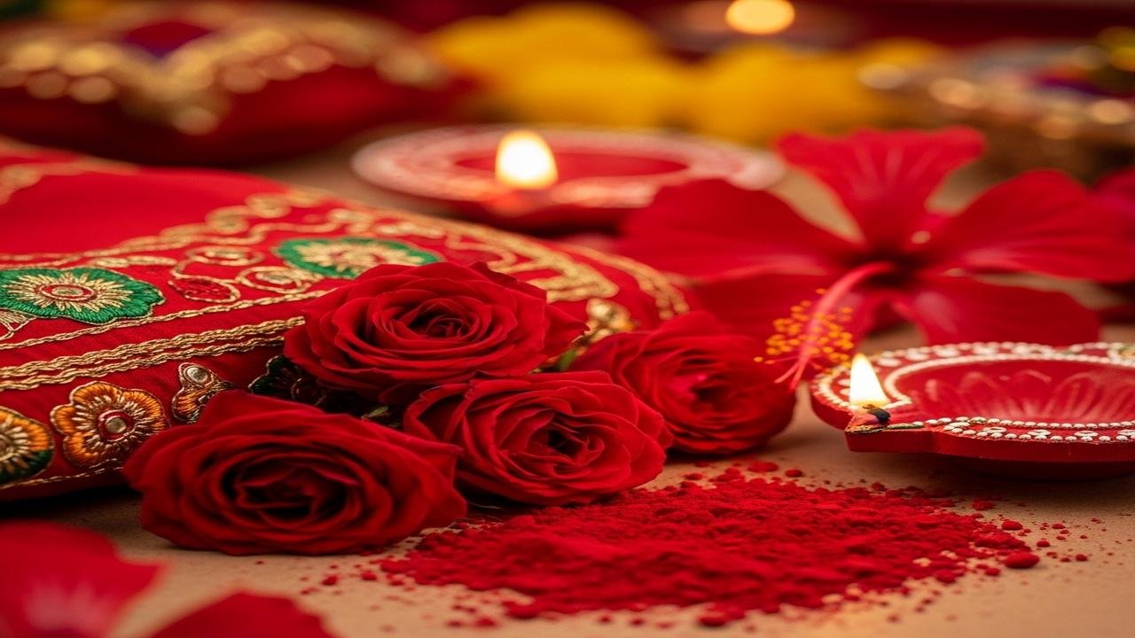 नवरात्रि की तैयारी में लाल रंग का विशेष महत्व क्यों है?