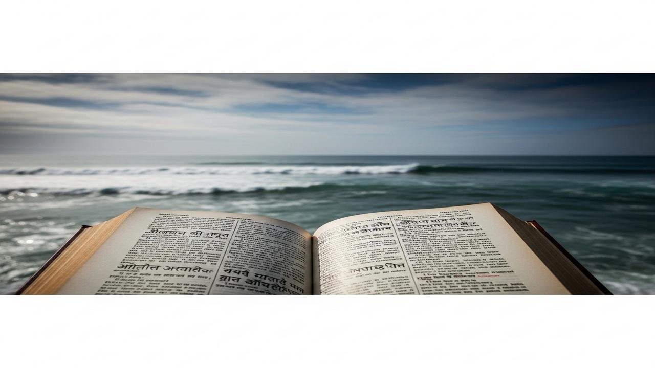 Krishna Compares Wise Men to the Steady Ocean