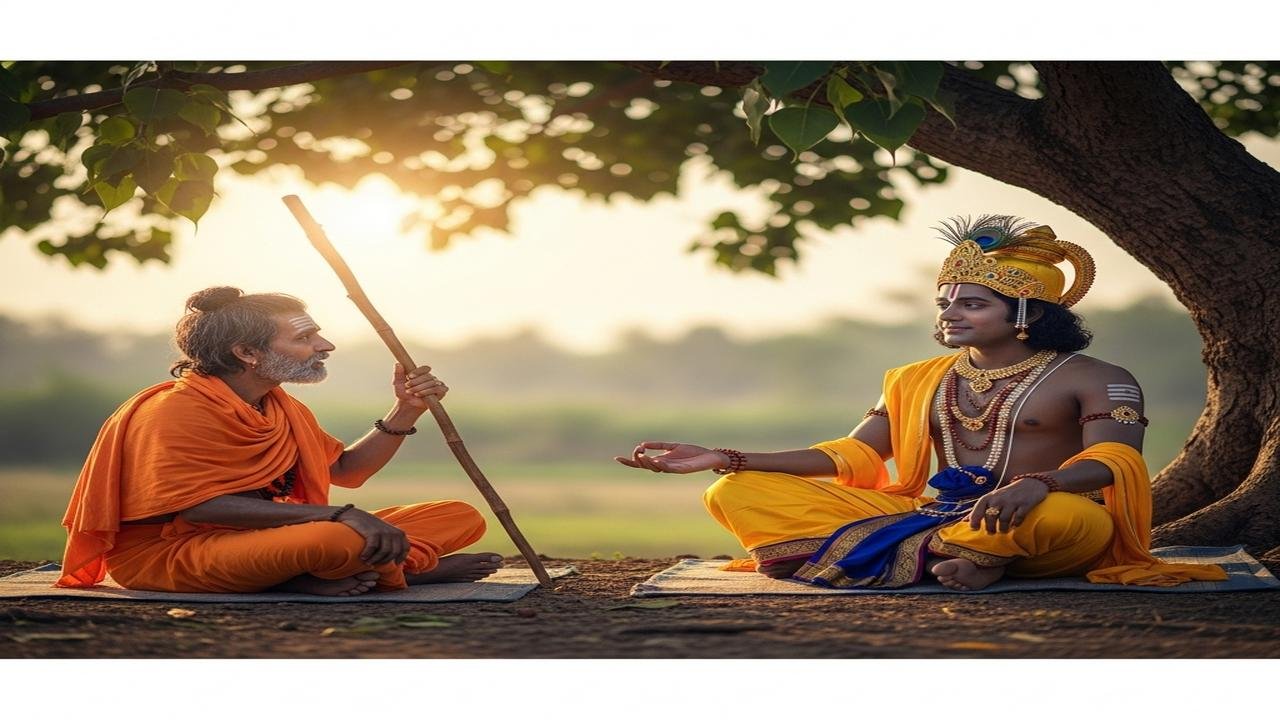 Krishna Warns Against Being a Hypocritical Renunciate