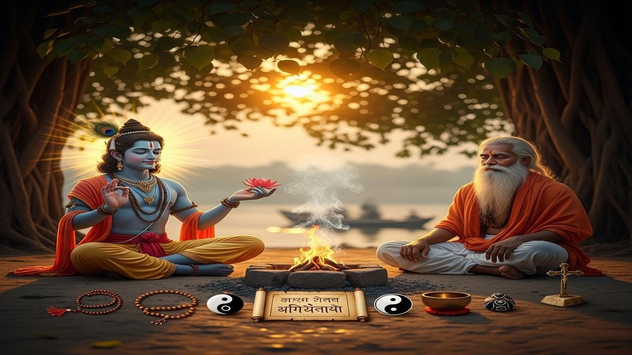 Krishna Says Knowledge Burns All Karma