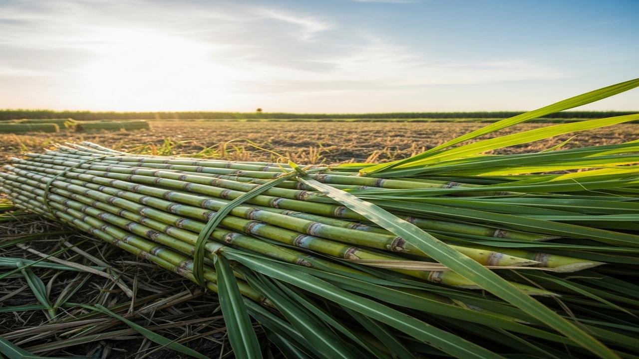 Why do Hindus celebrate Pongal with sugarcane?
