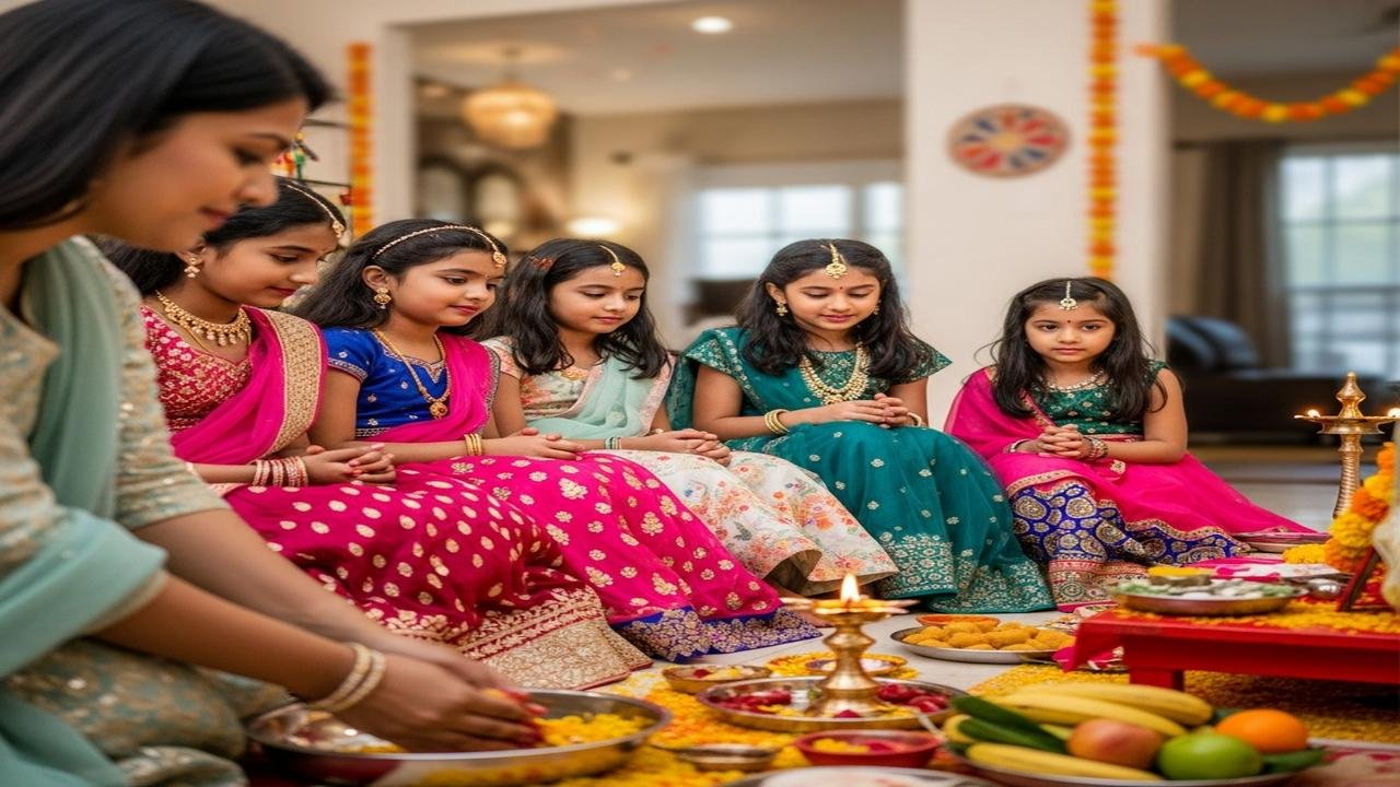 क्या आप जानते हैं नवमी के दिन कन्या पूजन क्यों होता है?