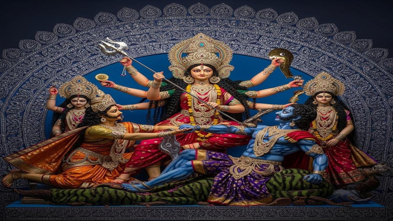 माँ दुर्गा की विजय और महिषासुर मर्दिनी कथा