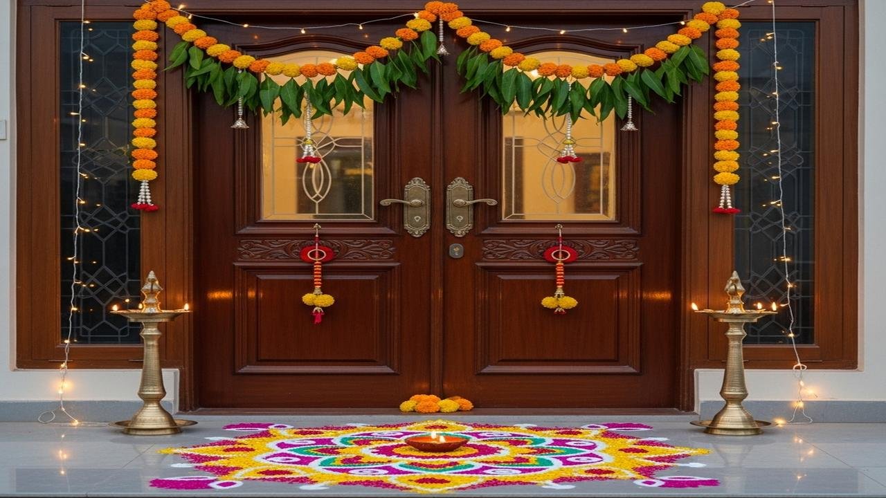 Diwali Decoration 2025: घर के मुख्य द्वार पर जरूर लगाएं ये 4 चीजें, मां लक्ष्मी का होगा आगमन, घर में आएगी सुख-समृद्धि