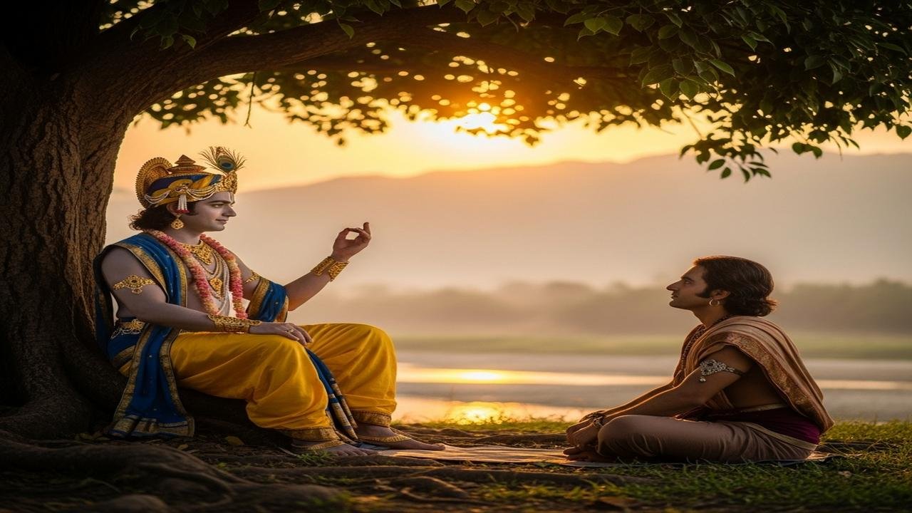 Krishna Explains the Three Gunas