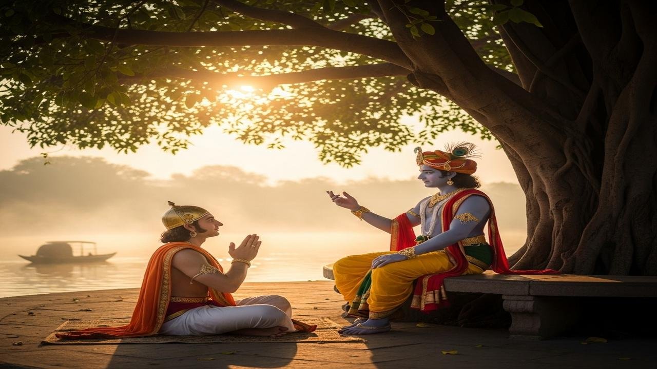 Krishna Explains How to Cross Beyond Gunas