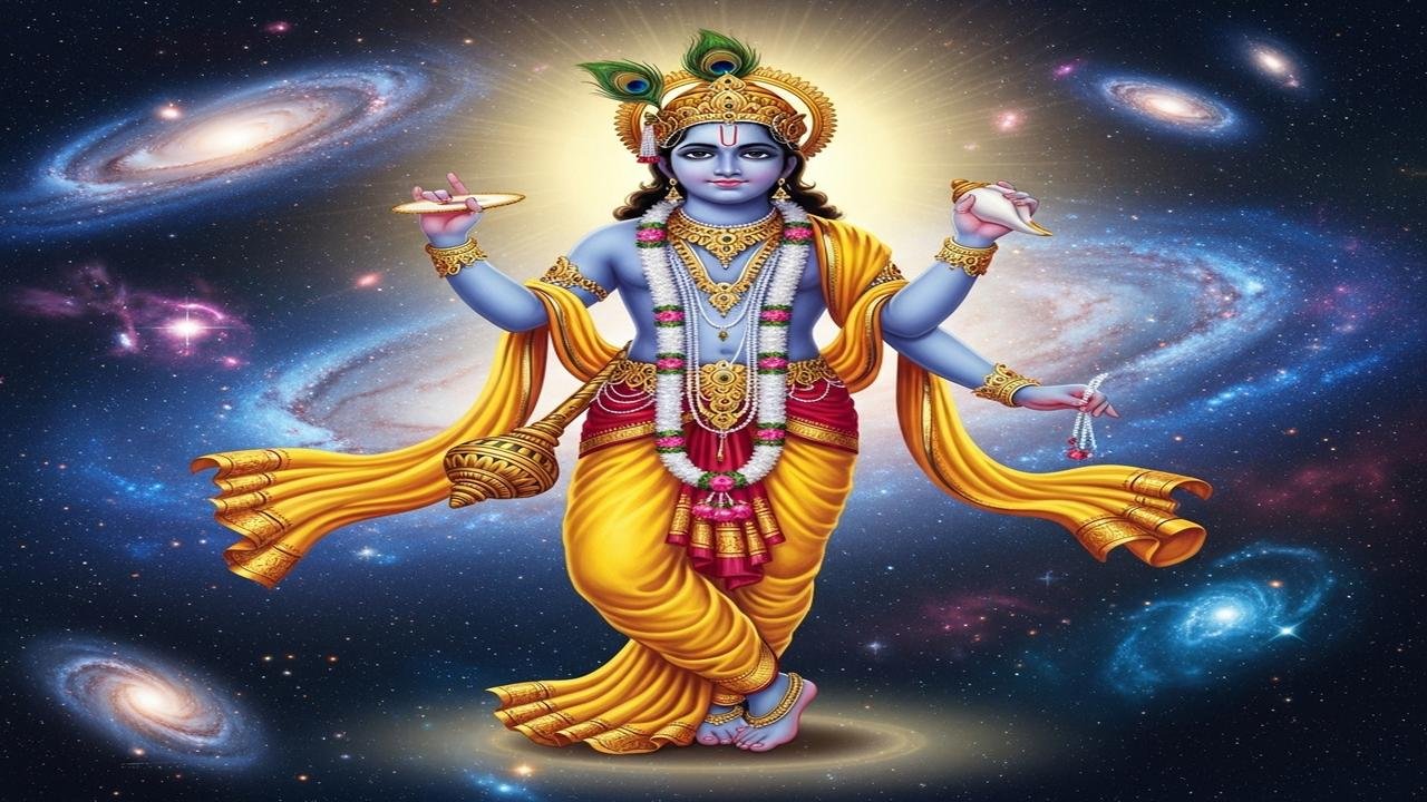 Krishna Declares He Is the Sustainer of All