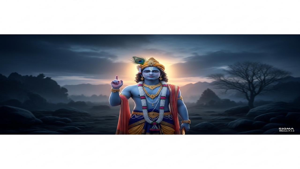 Krishna Declares the Gates of Hell: Lust, Anger, Greed