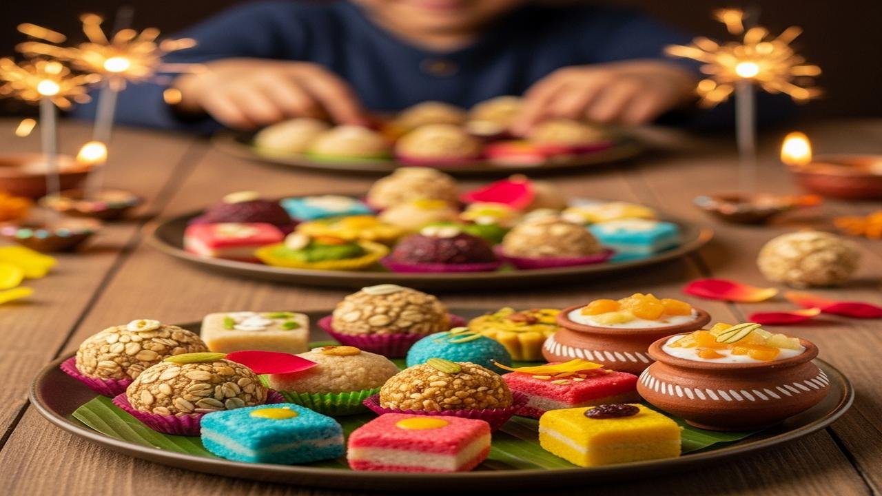 Diwali 2025: दिवाली पर बच्चों के लिए बनायें ये स्वादिष्ट और सेहतमंद मिठाइयां