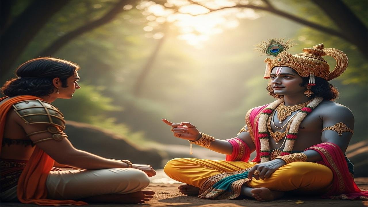 Krishna Explains Three Types of Steadiness
