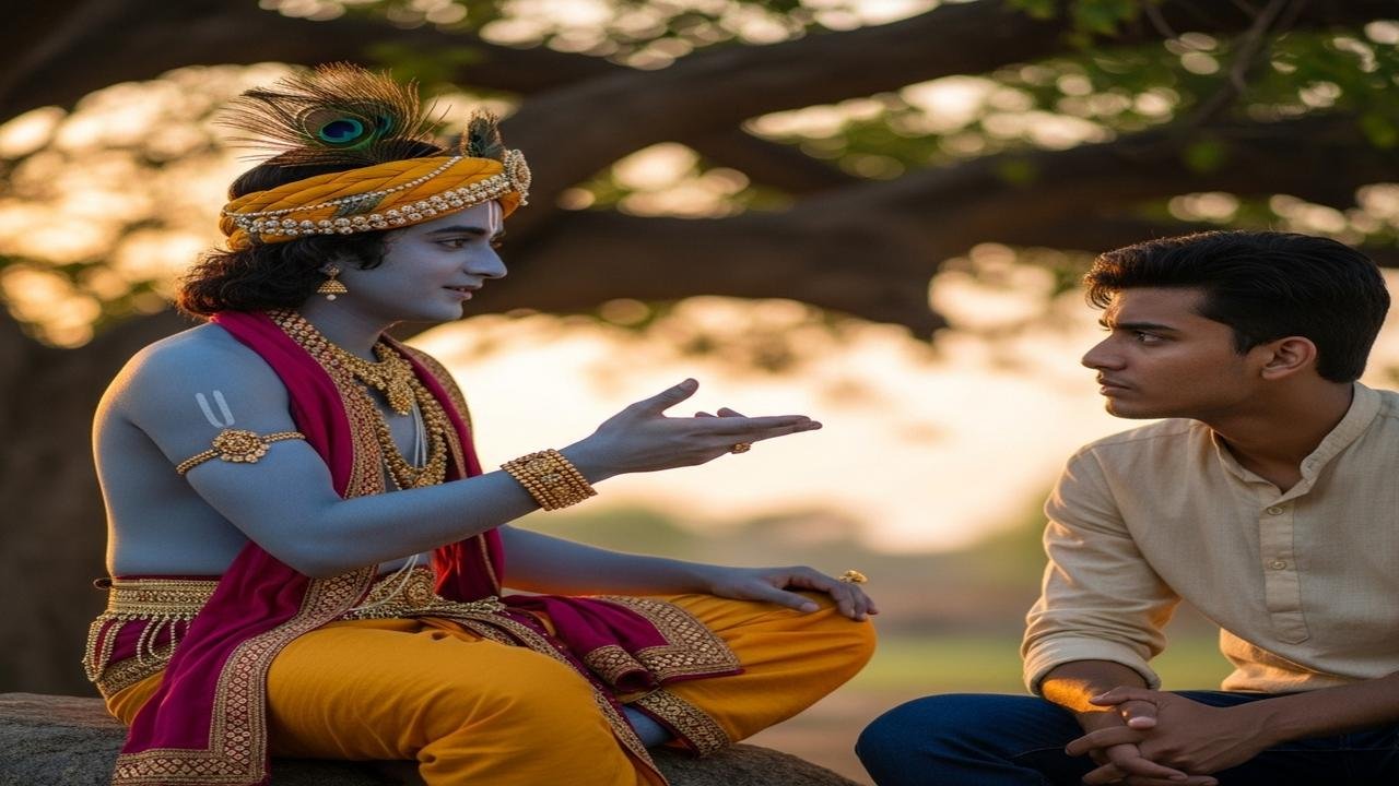 Krishna Explains Three Types of Happiness