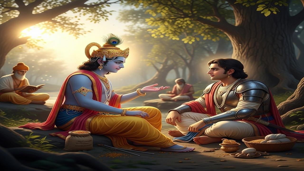 Krishna Explains the Duties of Four Varnas