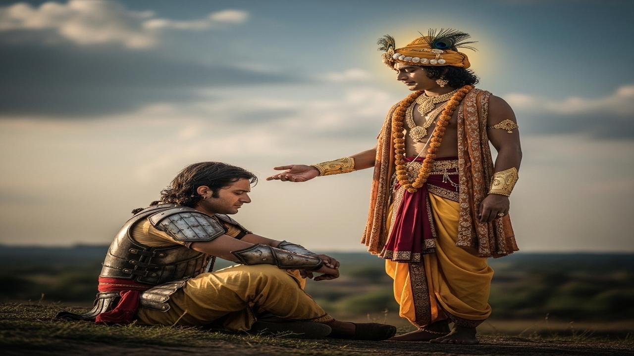 Krishna Tells Arjuna to Do as He Wishes