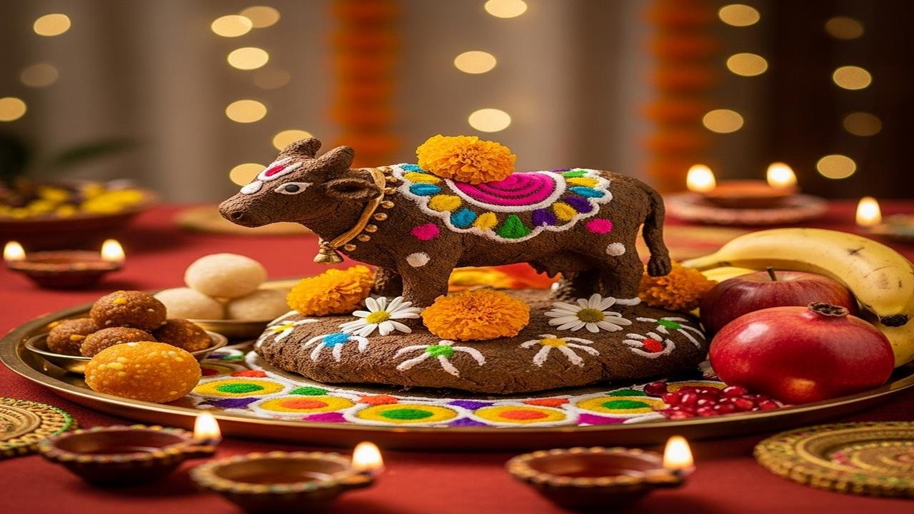 Diwali 2025: गोवर्धन पूजा पर गोबर से ही क्यों बनाए जाते हैं गोवर्धन?