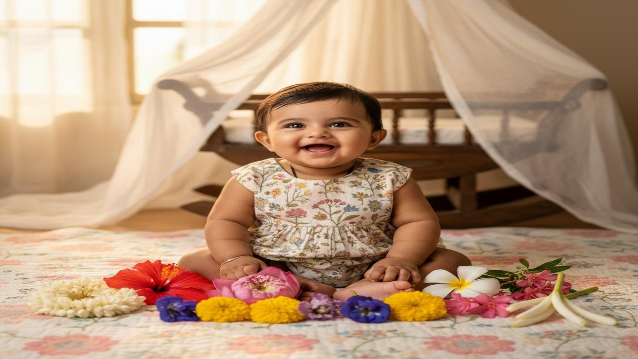 10 Indian baby names inspired by flowers