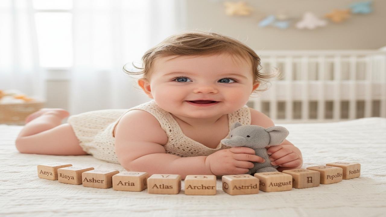 10 unique baby names starting with the letter 'A'
