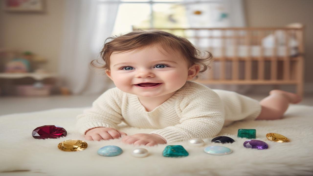 10 baby names inspired by gemstones like ruby and pearl