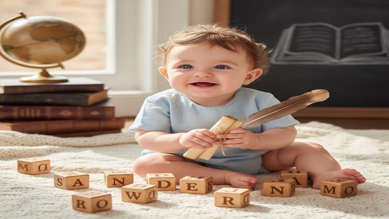 10 baby boy names that mean 'poet' or 'scholar'
