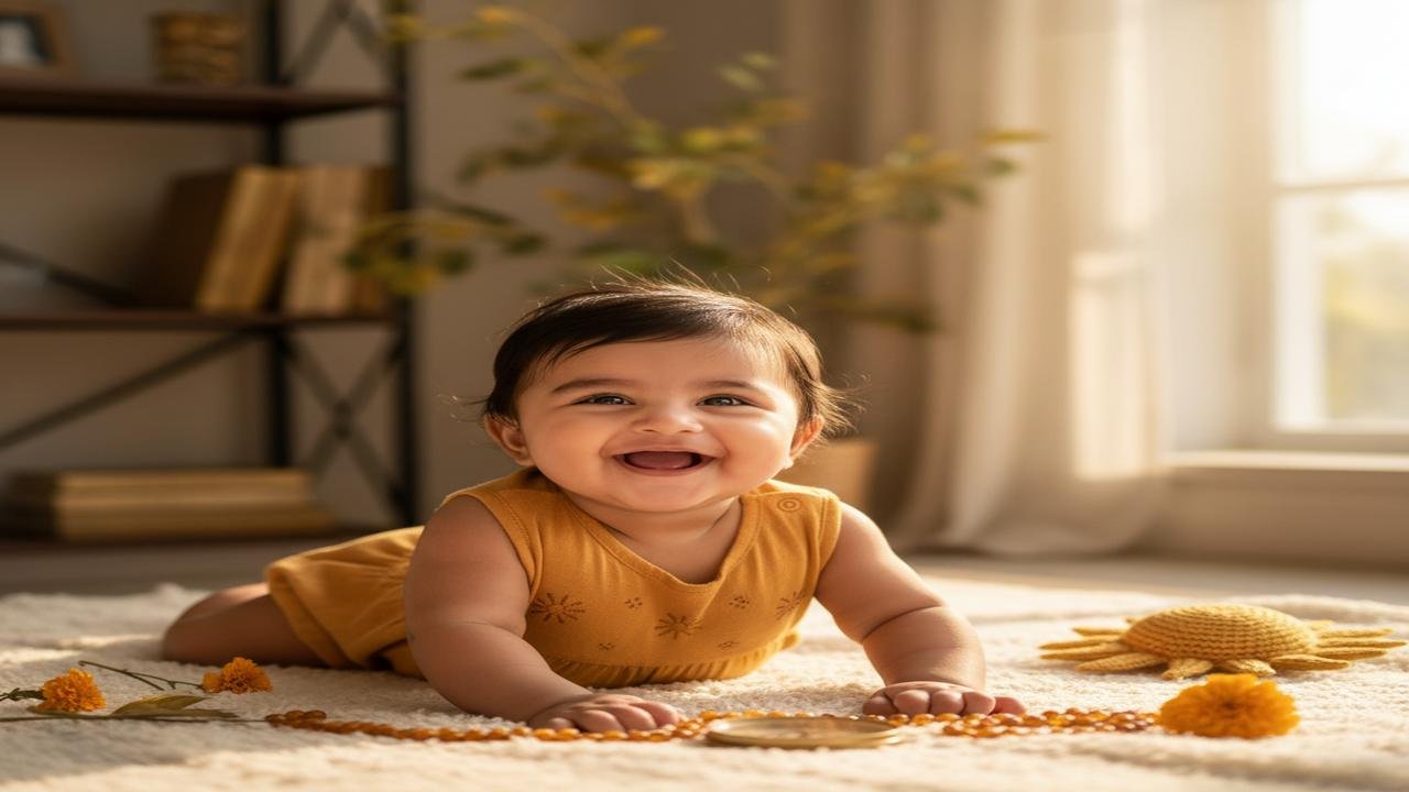 10 Indian baby names inspired by golden hues and sunshine