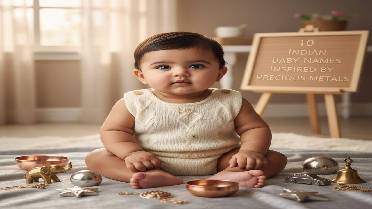 10 Indian baby names inspired by precious metals
