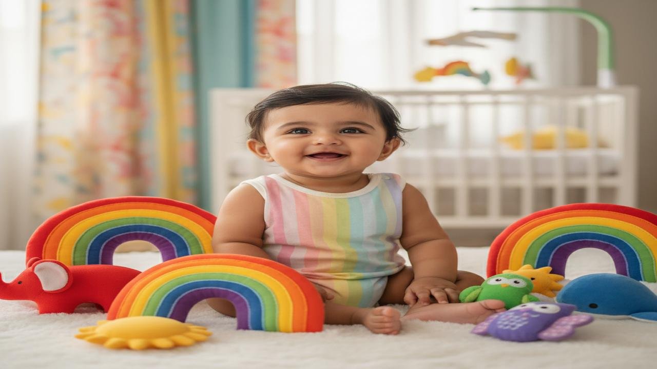 10 Indian baby names inspired by rainbows and colors