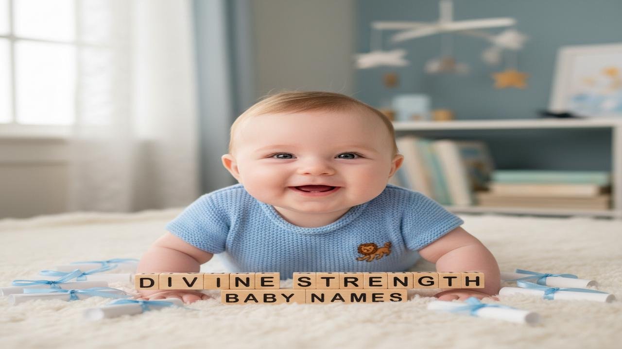 10 baby boy names that mean 'divine strength'