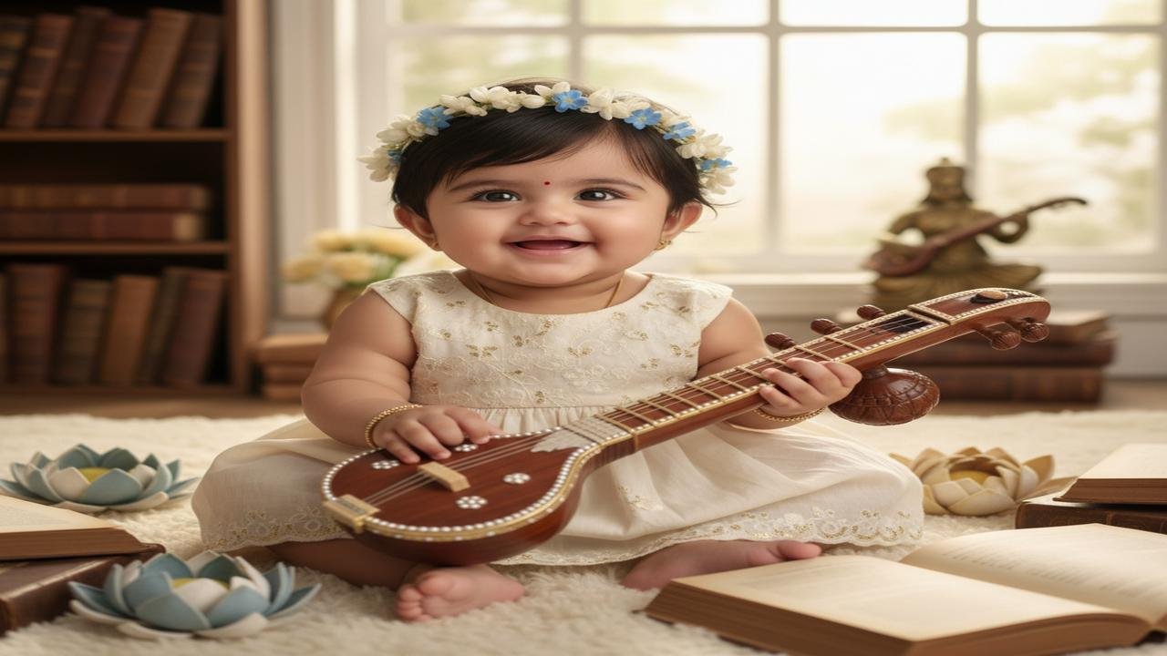 Modern-sounding Baby Girl Names Inspired by Goddess Saraswati
