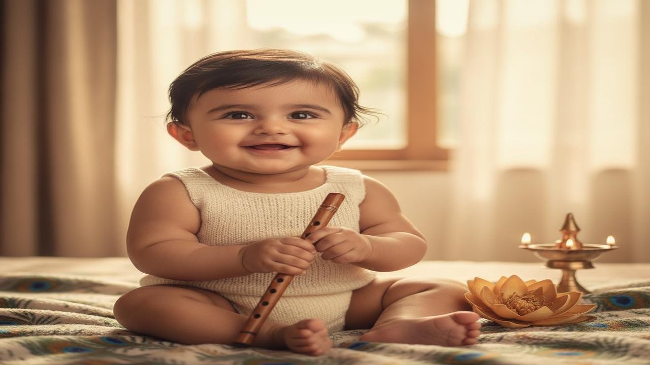 10 Baby Names That Mean 'Divine Play' (Leela), inspired by Lord Krishna