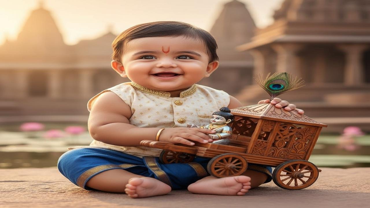 10 Baby Boy Names meaning 'Charioteer', inspired by Krishna's role