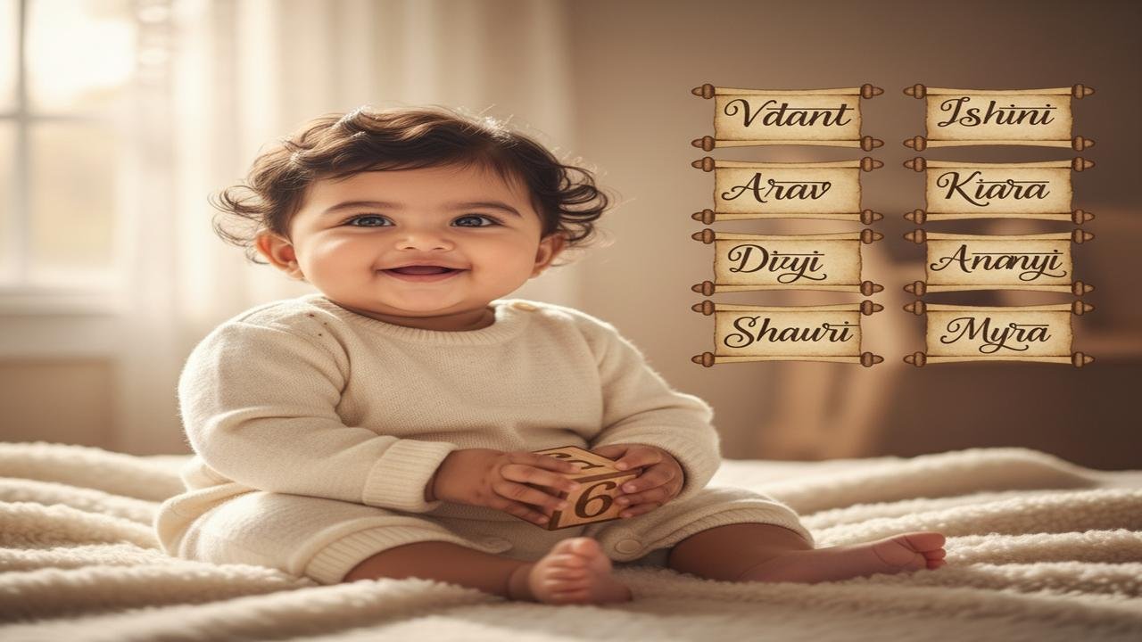 10 Indian baby names aligned with numerology number '6'