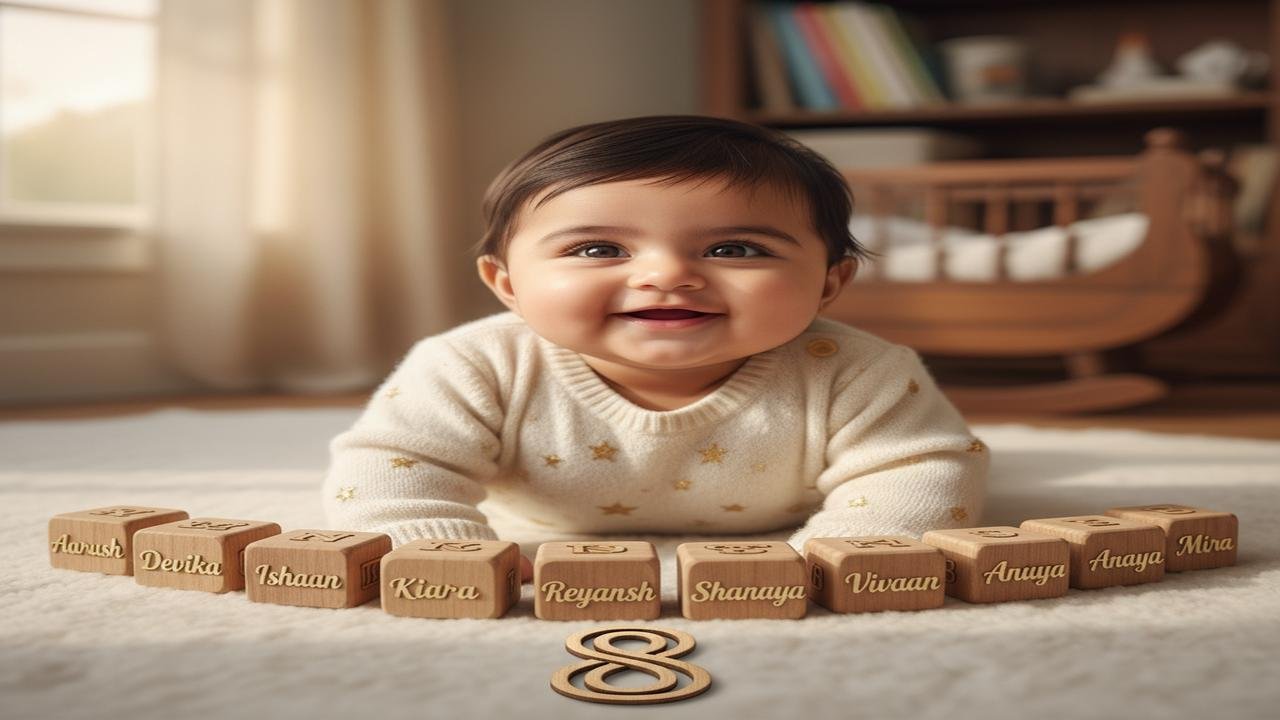 10 Indian baby names aligned with numerology number '8'